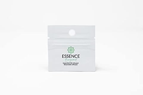HONÉScent Essential Oil Nose Ring in Medical-Grade Silicone with Bergamot Aroma for All Seasons, Clear & One-Size Design