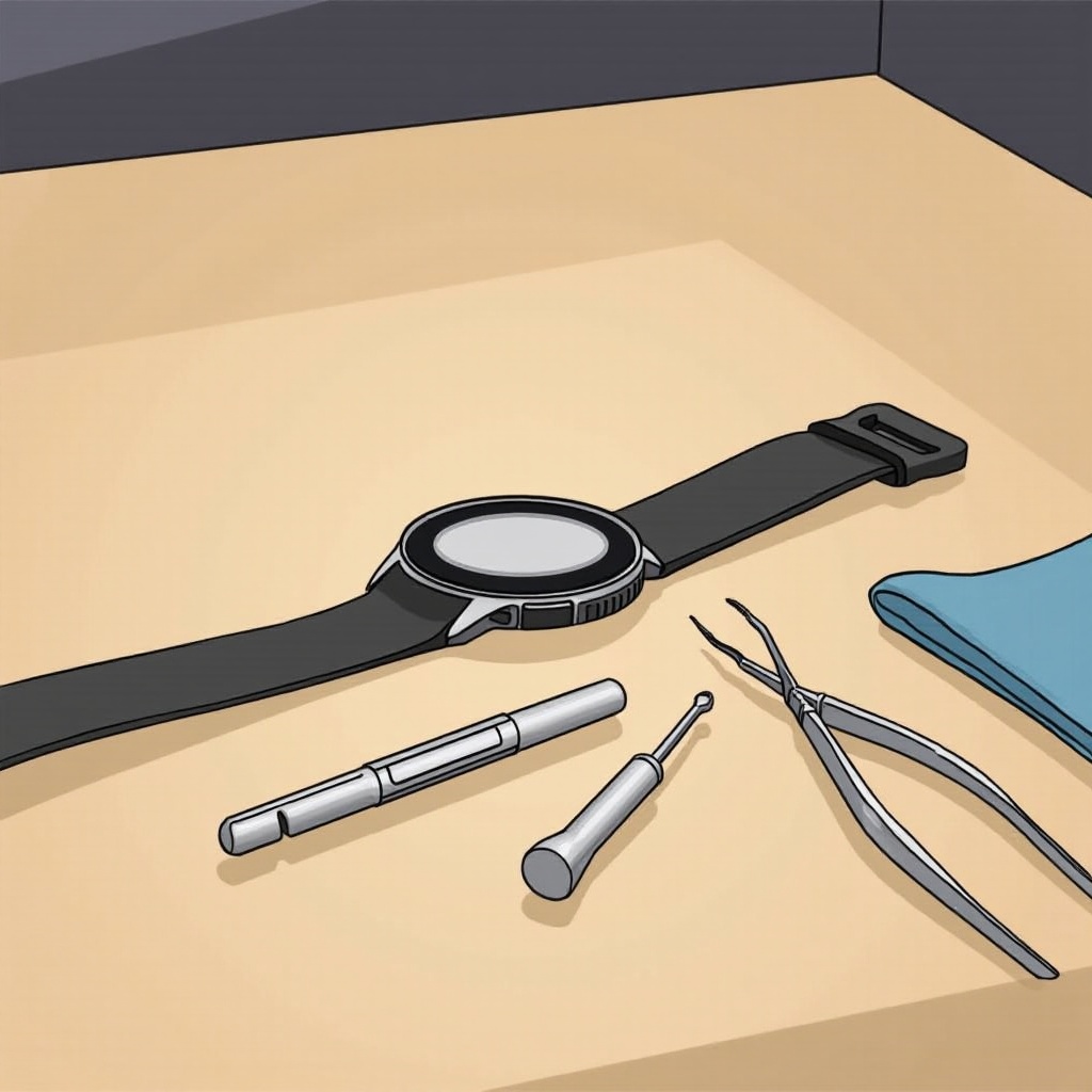 cambiar batería smartwatch samsung