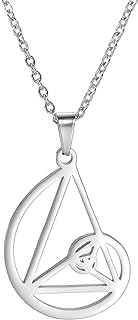 EUEAVAN Fibonacci Spiral Necklace Golden Ratio Necklace Golden Ratio Pendant Fibonacci Numbers Jewelry Sacred Geometry Math Teacher Architect Gifts Women Men