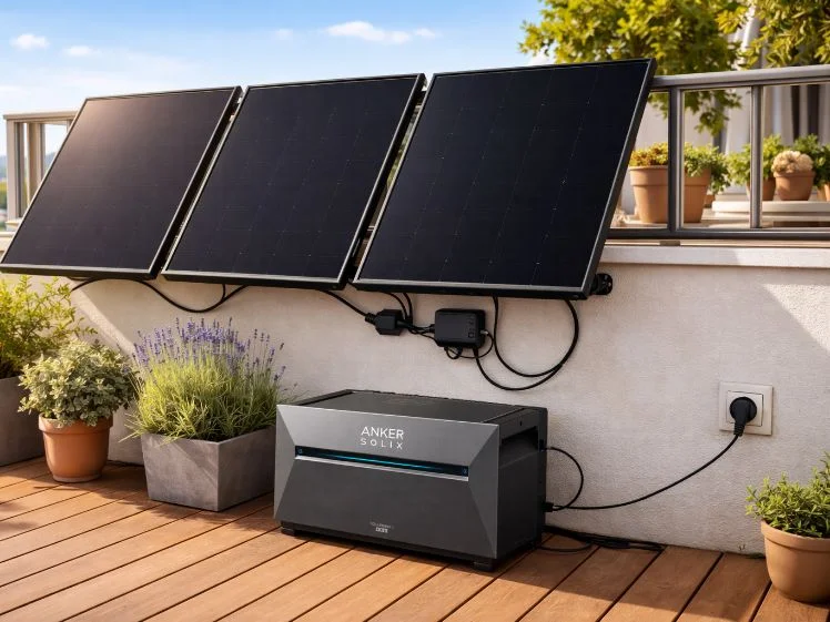 balkonkraftwerk mit speicher selber bauen nachteinspeisung für solaranlage