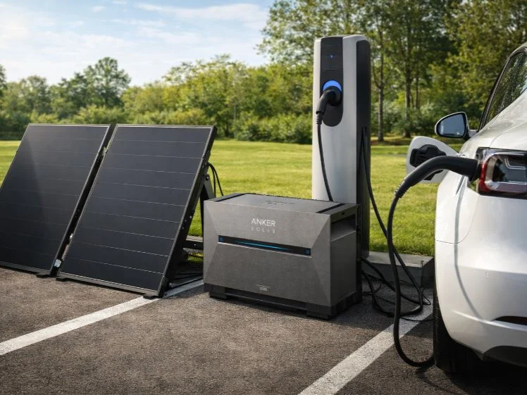 balkonkraftwerk mit speicher und wallbox