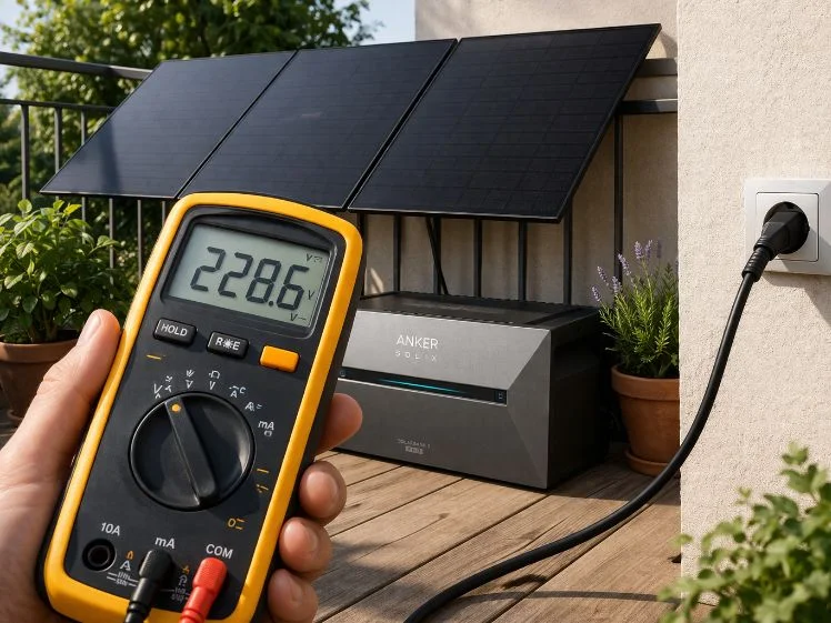 balkonkraftwerk spannung am stecker