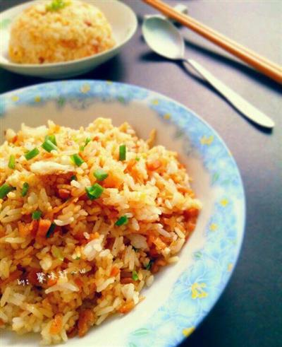 菜脯炒飯的家常做法