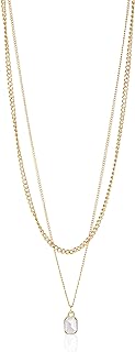 Steve Madden Stone Layered Necklace