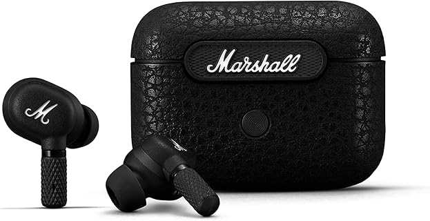 Marshall Motif ANC Bluetooth Kopfhörer, kabellos mit aktiver Geräuschunterdrückung und 20 Stunden Akkulaufzeit, ideal für Musikliebhaber unterwegs