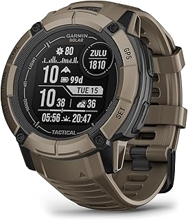 Montre Triathlon Garmin Instinct 2X avec GPS robuste, écran 50 mm, Bluetooth et étanchéité pour athlètes exigeants, idéale pour les activités multisports