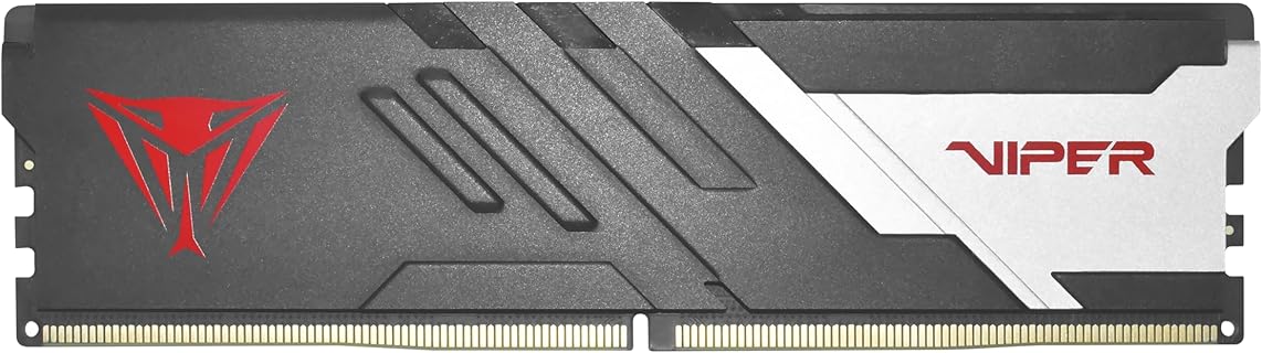 Módulo de Memoria Gaming Patriot Viper Venom DDR5 32GB con Overclocking XMP 3.0/EXPO, 6000MT/s, CL30 UDIMM, Ideal para PC de Escritorio y Usuarios Exigentes