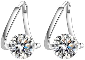 Alloy-crafted, Magnetic Dangle Flysmus Halolux Lymphvity Germanium Earrings for Women - Enhancing Circulation and Immune System - Hoop Design