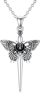 925 Sterling Silver Dragon/Crow/Phoenix/Mermaid Elephant/Fox/Fairy/Whale/Snake/Cat/Phoenix Heart Pendant Necklace with Box Chain - Unique Animal Themed Jewelry Ideal as Birthday Gifts for Women and Girls