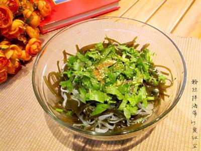 粉丝拌海带怎么做好吃又简单