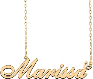 Narcissa Custom Name Stainless Steel Necklace with Lobster Claw Clasp, Cable Chain for Women - Ideal for Valentine's, Holidays, Birthdays