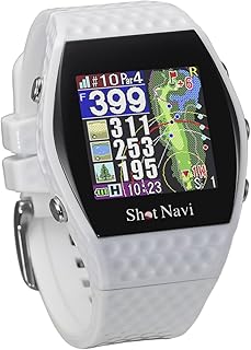 ShotNavi INFINITY スマートウォッチ ゴルフ、最新GPSチップ「M10」とGreen Eye 搭載、48gの超軽量、日本製、競技利用OKゴルファーに最適