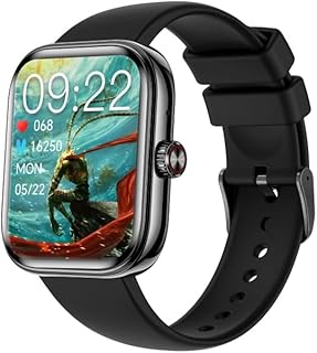 puthcity 1.75インチスクリーン搭載 Bluetooth5.3通話スマートウォッチ、防水機能と音楽再生対応、あらゆるスポーツに最適