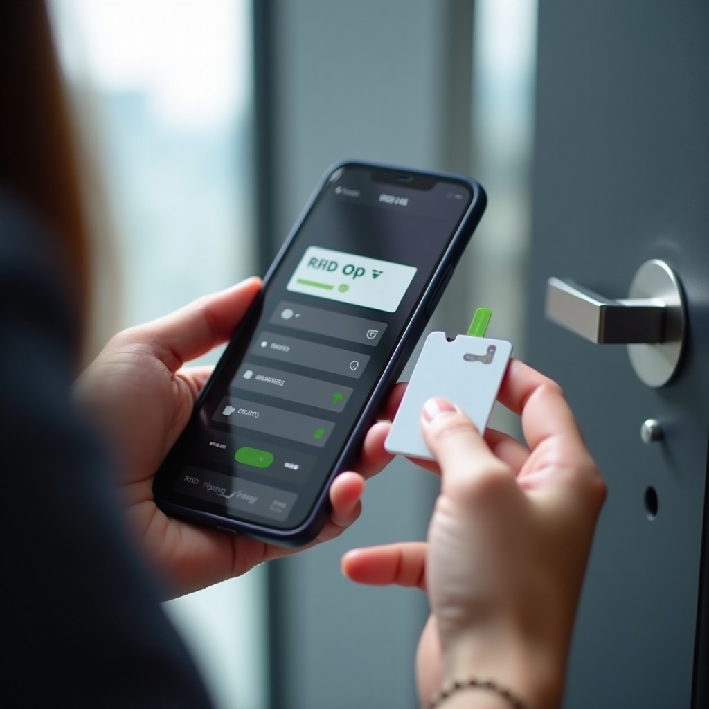 copiar llave rfid con móvil