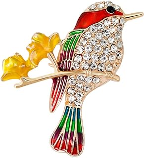 Comelyjewel Womens Animal Bird Rhinestone Brooch Pin Corsage Clothes Ornaments Jewelry Gifts