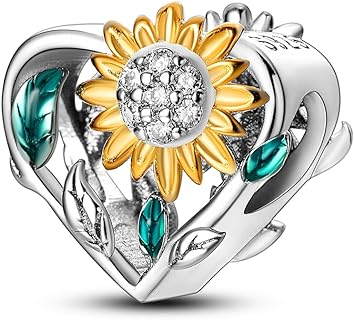 NARMO Charms for Pandora Bracelets 925 Sterling Silver Heart Charms for Bracelets Butterfly Charms Original Charm for Women Silver Bracelet Charms