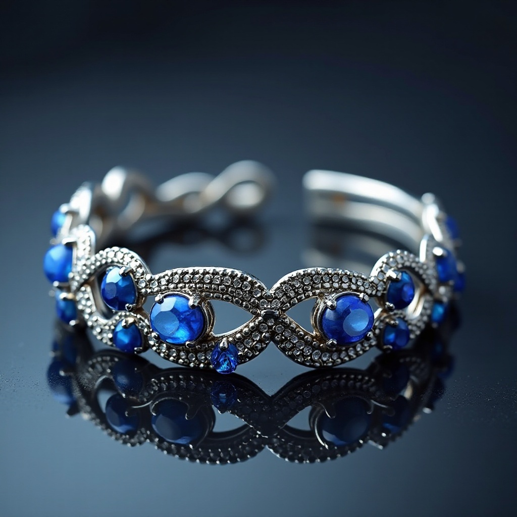 Silber Armband mit Blauen Steinen: 2024 Trends