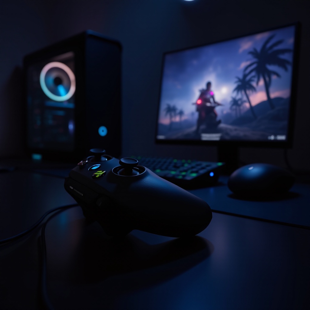 does the ganba detect as xbox controller on pc
