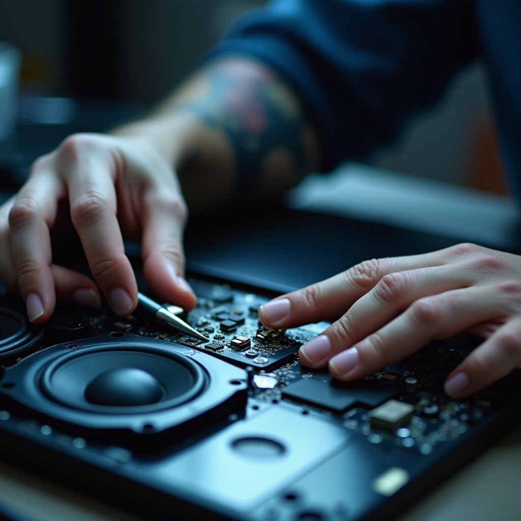 laptop speaker does not work