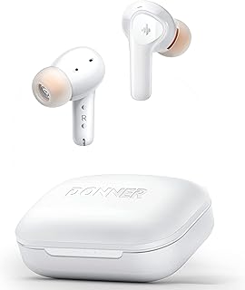 Donner Bluetooth-Kopfhörer für Musikliebhaber, mit Geräuschunterdrückung und 12mm Treiber, kraftvollem Bass, 32 Std Akku, wasserdicht, ideal für den täglichen Gebrauch