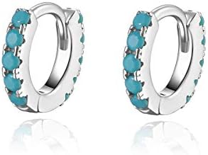 Sterling Silver Huggie Earrings | NOT ONLY POST PART | Small Spike Cute Edgy 14k Gold Plated Huggie Hoop Earrings