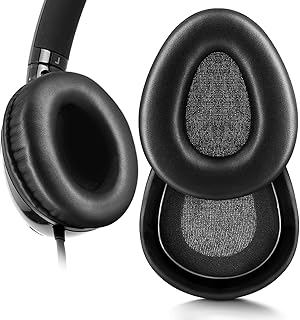 XBERSTAR Coussinets en Simili cuir pour Casque Klipsch Image ONE et ONE 2, Durabilité Fiable et Isolation Phonique, Idéal pour Longue Utilisation et Amélioration du Son