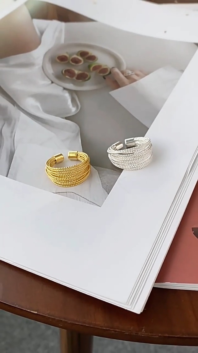 925 Sterling Silver Wide Band Ring Simple Handmade Hammered Chunky Statement Rings Adjustable Boho Thumb Ring for Women Men