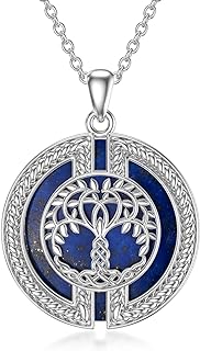 Tree of Life Necklace for Women 925 Sterling Silver Tree of Life Necklace Pendant Jewelry Gifts for Girls Birthday Mother's Day Christmas Day