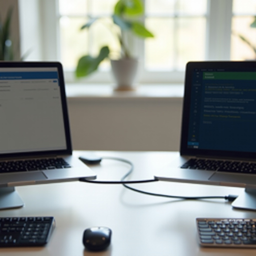 Comment utiliser un câble de transfert de données entre deux ordinateurs