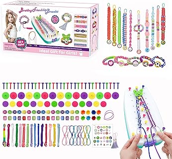 SELERS Fashion-Themed DIY Bracelet Making Kit for Kids - Interactive Bead Crafting in Multicolor - Ideal Gift for 6-12 Years Old