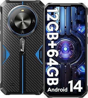 FOSSiBOT F105 Outdoor Handy mit 12GB RAM und 64GB ROM, 6,74