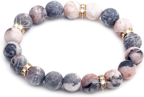 Healing Bracelet For Women Anxiety Crystal Bracelet Chakra Beaded Bracelets Rose Quartz Crystals And Healing Stones Bracelet Calming Stretch Bracelet Stress Relief Gifts For Women