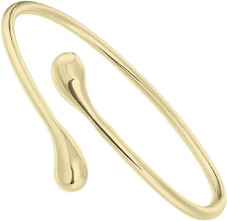 Vitaltyextracts Silver Plated Bracelet Shining Bangle Bracelets (Gold)