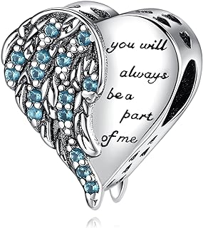 ZHIPAL Sterling Silver Snoopy Charm Bracelet with Cubic Zirconia, Love Mom & Butterfly Design - Perfect Women's Gift from Switzerland