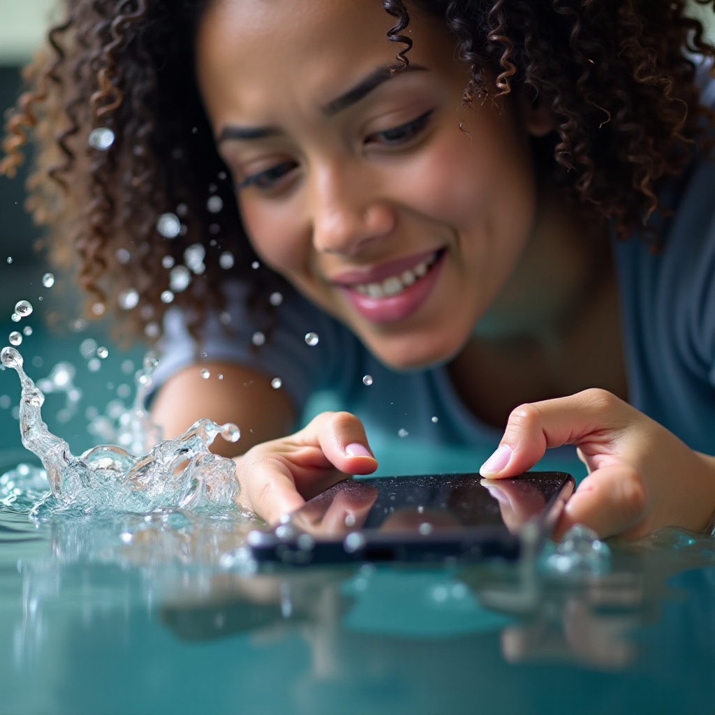 Handy in Wasser gefallen: Retten Sie Ihr Android-Gerät
