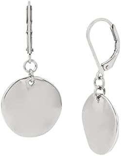 Robert Lee Morris Soho Disc Drop Earrings, SILVER, no size (386197SLV048)