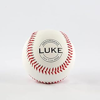 Personalized Baseball- Groomsman Practice Baseball for The Best Man Personalized Baseball - Official Size- Custom Wedding Baseball Proposal Gift Ring Bearer Officiant