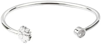 MY POWER Gold or Silver Cuff Lotus Flower strength bracelet