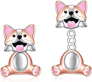 Playful 925 Sterling Silver TIGER RIDER Animal Stud Earrings with French Clip Backing – Hypoallergenic Jewelry Ideal for Christmas and Birthday Gifts for Women and Girls