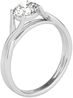 Wishbone Engagement Ring