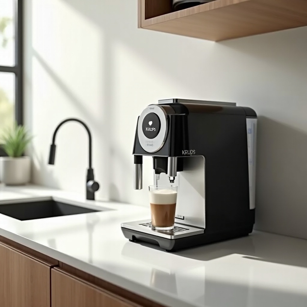 réinitialiser machine à café krups quattro force