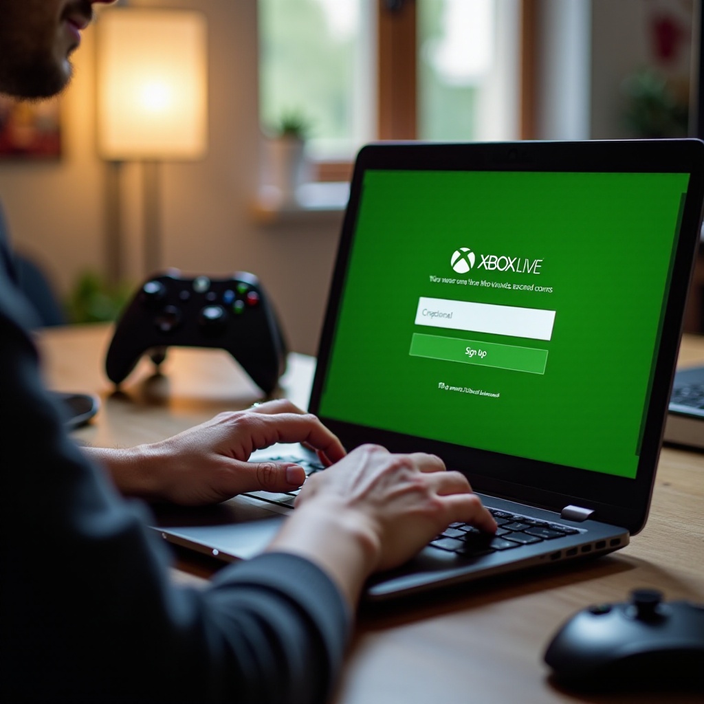 xbox live creer compte