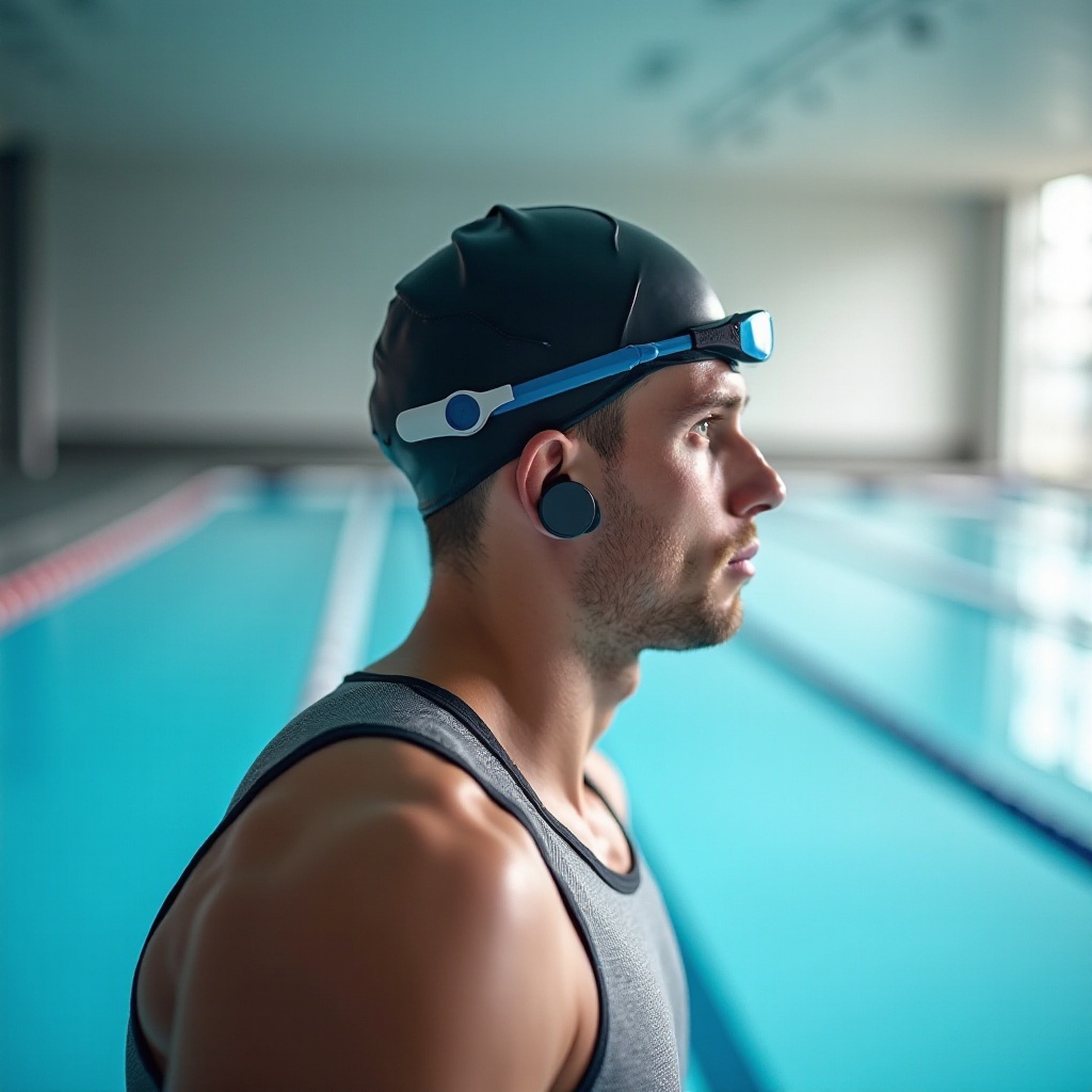 casque conduction osseuse piscine