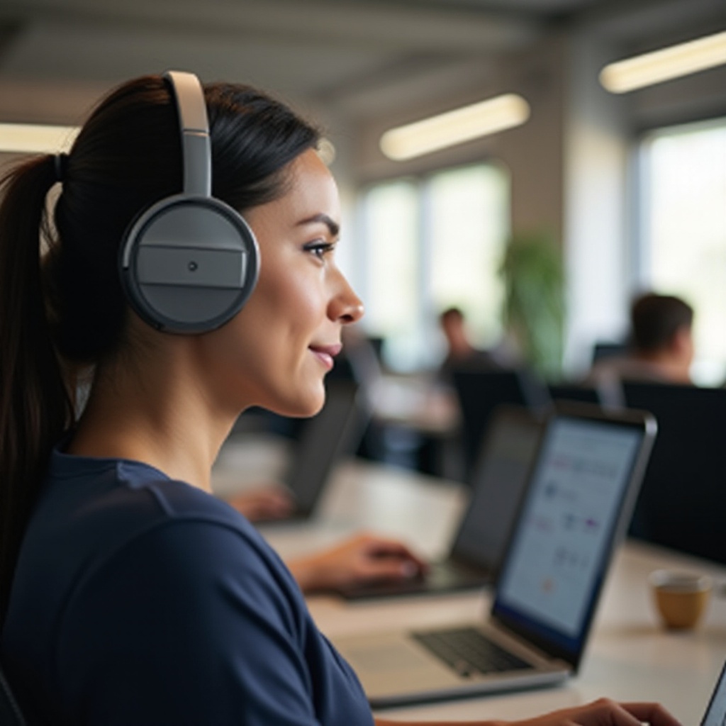 casque anti bruit pour open space