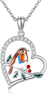 Sterling Silver Clasp Robin Bracelet Charm, Cubic Zirconia Gem Crafted for Women and Girls, Bird-Shape Design Pendant