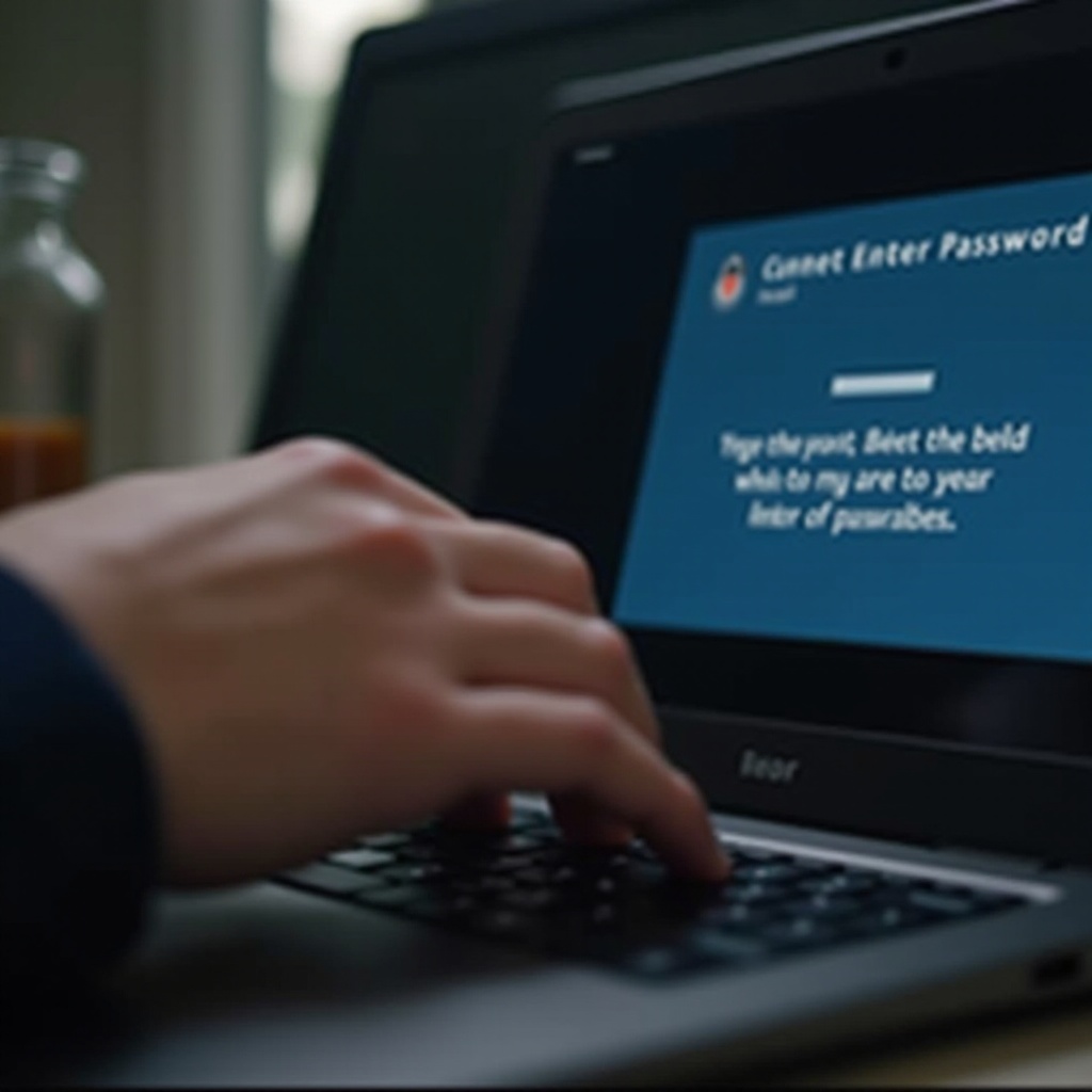Laptop kann Passwort nicht eingeben: Ursachen und Lösungen