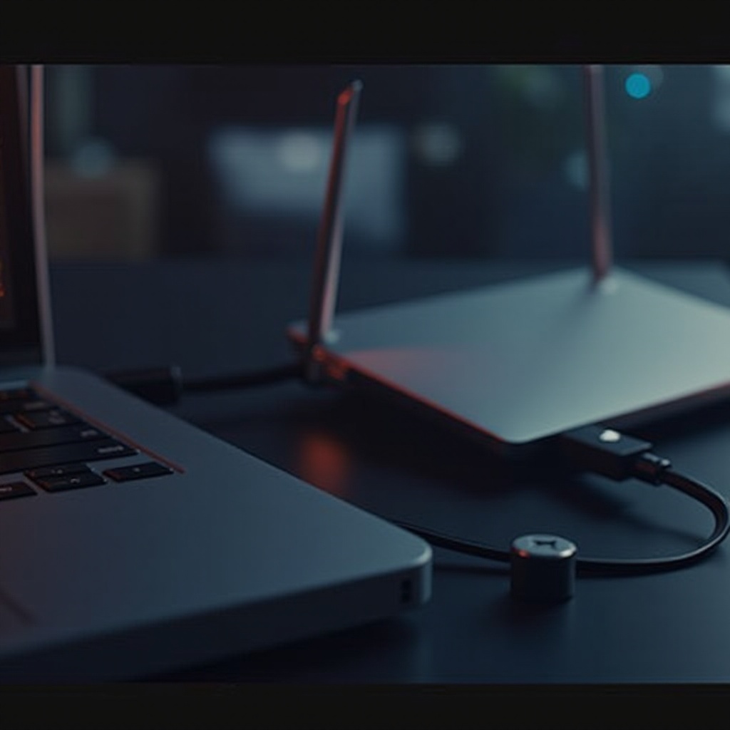 router mit laptop verbinden
