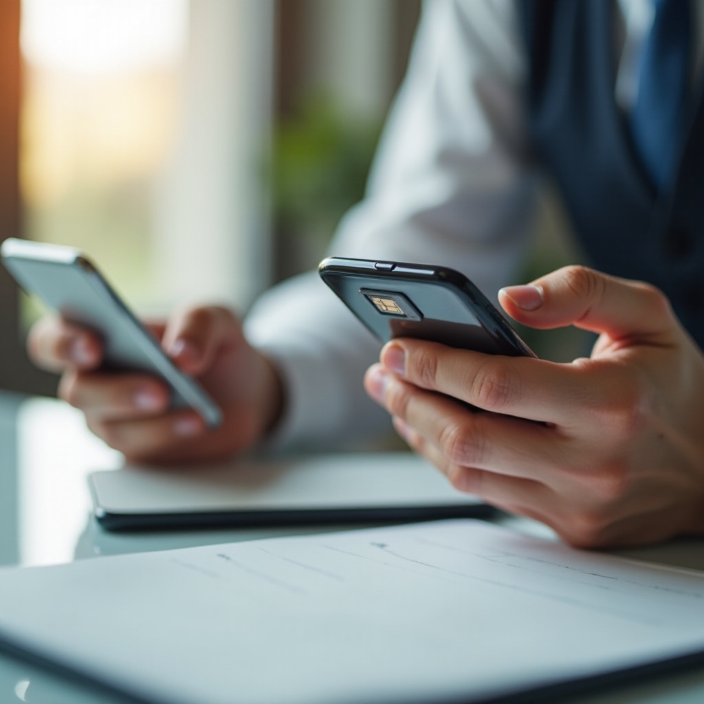SIM-Karte bei Datenübertragung: In welchem Handy einsetzen?