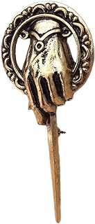 Graceful Goods GOT Antique Gold Tone Hand of The King Brooch