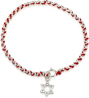 Kabbalah Red String Bracelet, 925 Sterling Silver, Red String Bracelet, Blessing Bracelet, Judaism Jewelry, Jewish Jewelry for Women, Jewish Bracelet for Men, Israel Gifts, Holy Land Gifts, Hebrew Bible Rare